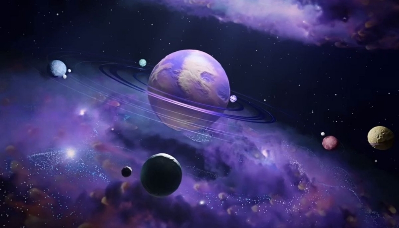 ảnh nền vũ trụ trái đất xanh