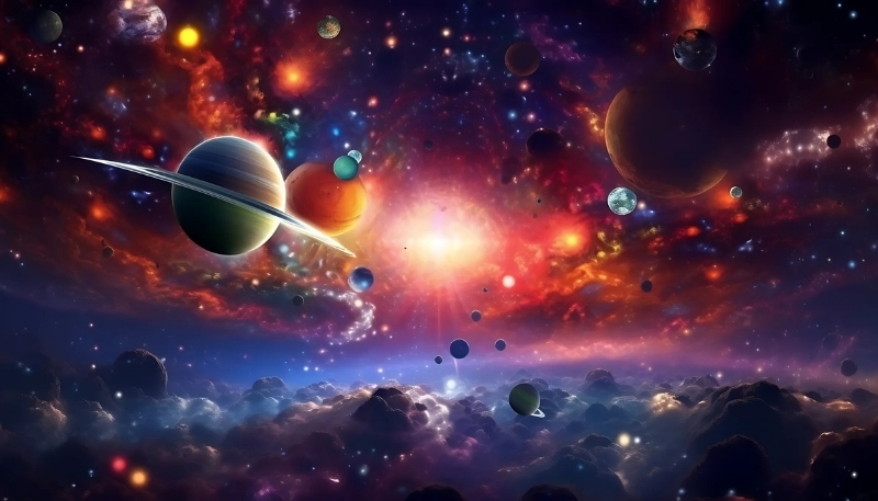 ảnh nền vũ trụ máy tính hành tinh nhỏ