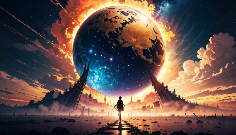 ảnh nền vũ trụ máy tính hố đen bí ẩn