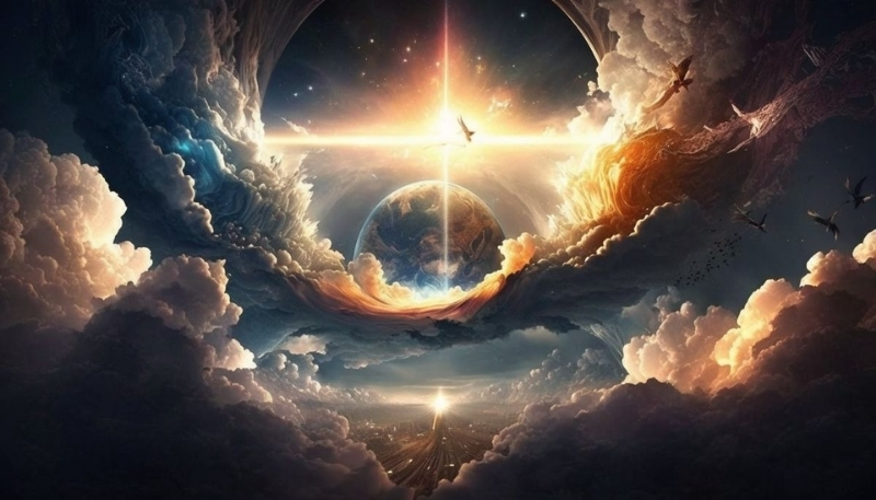 ảnh nền vũ trụ máy tính hố đen ánh sáng