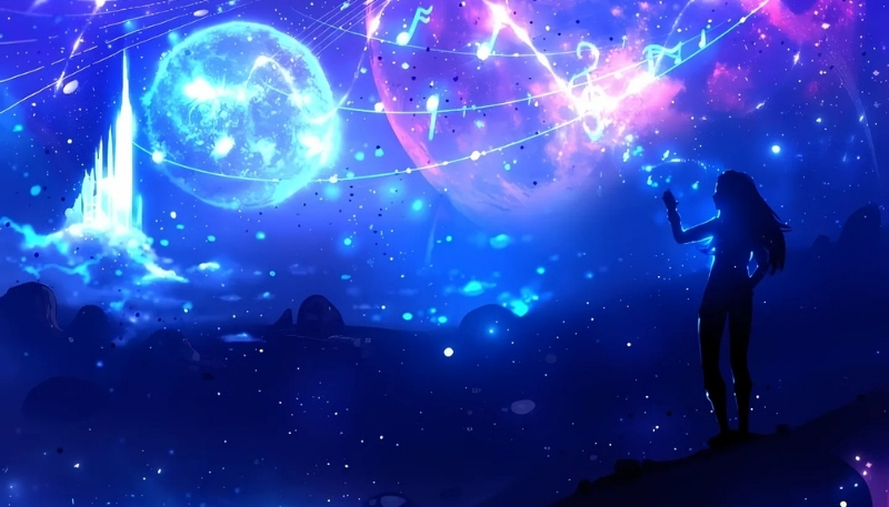 ảnh nền vũ trụ máy tính bình yên