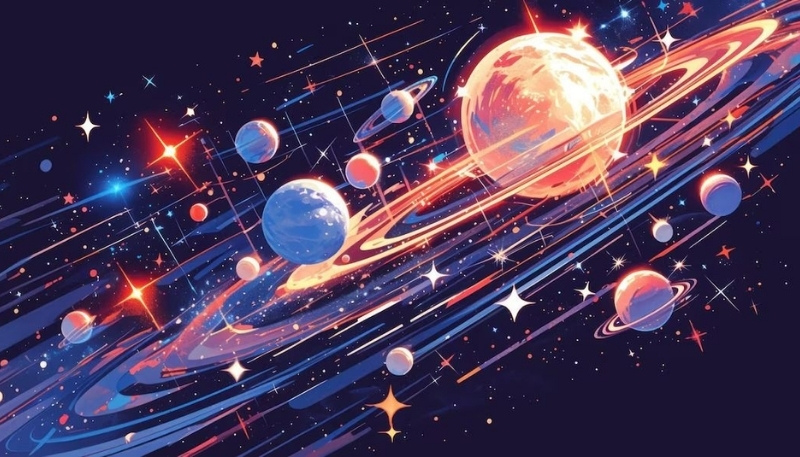 ảnh nền vũ trụ máy tính cá voi