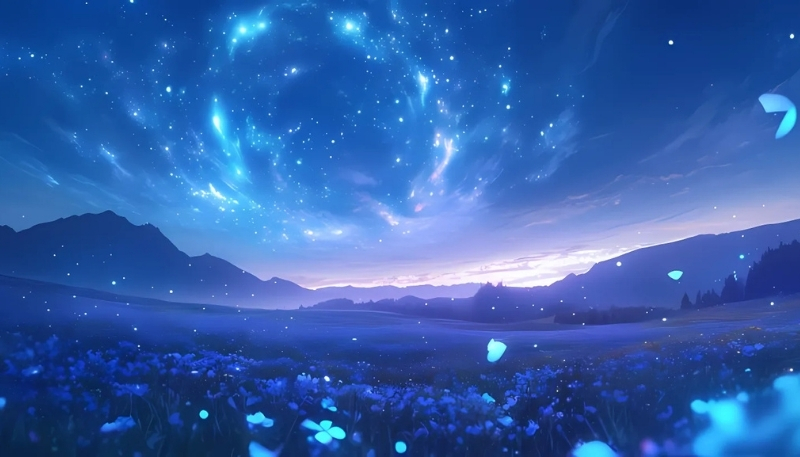 ảnh nền vũ trụ máy tính bầu trời đầy sao