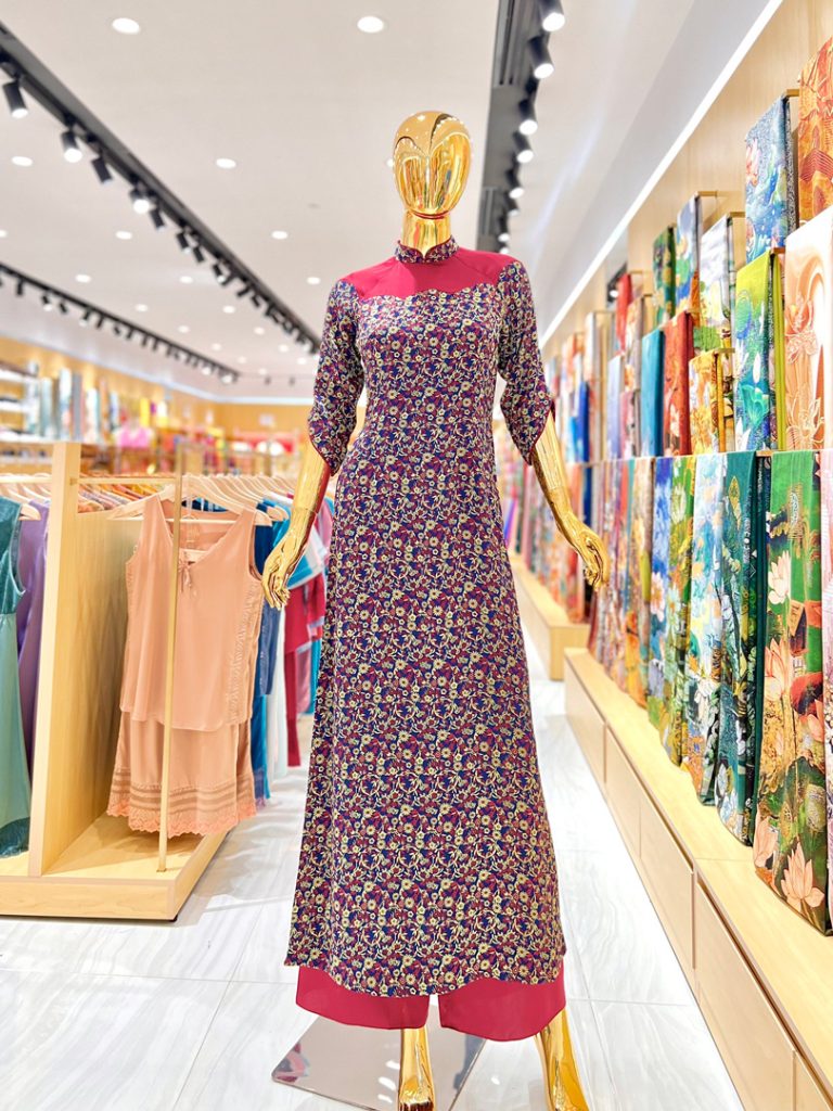 áo dài cách tân nữ Thái Tuấn