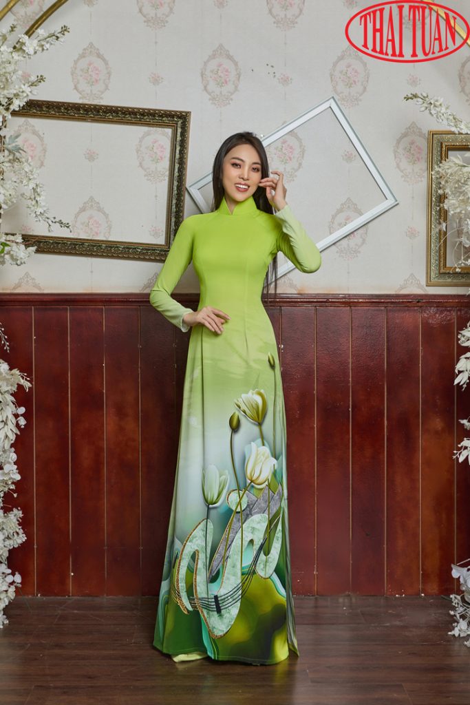 cổ áo dài truyền thống