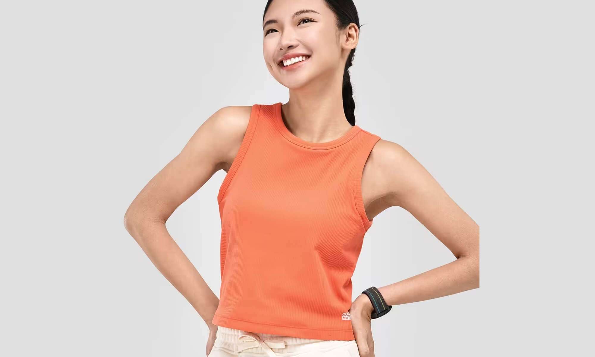 Áo Tank Bra Thể Thao Nữ Aspire Ribbed hiện đại, nâng đỡ tốt, mềm mại và linh hoạt