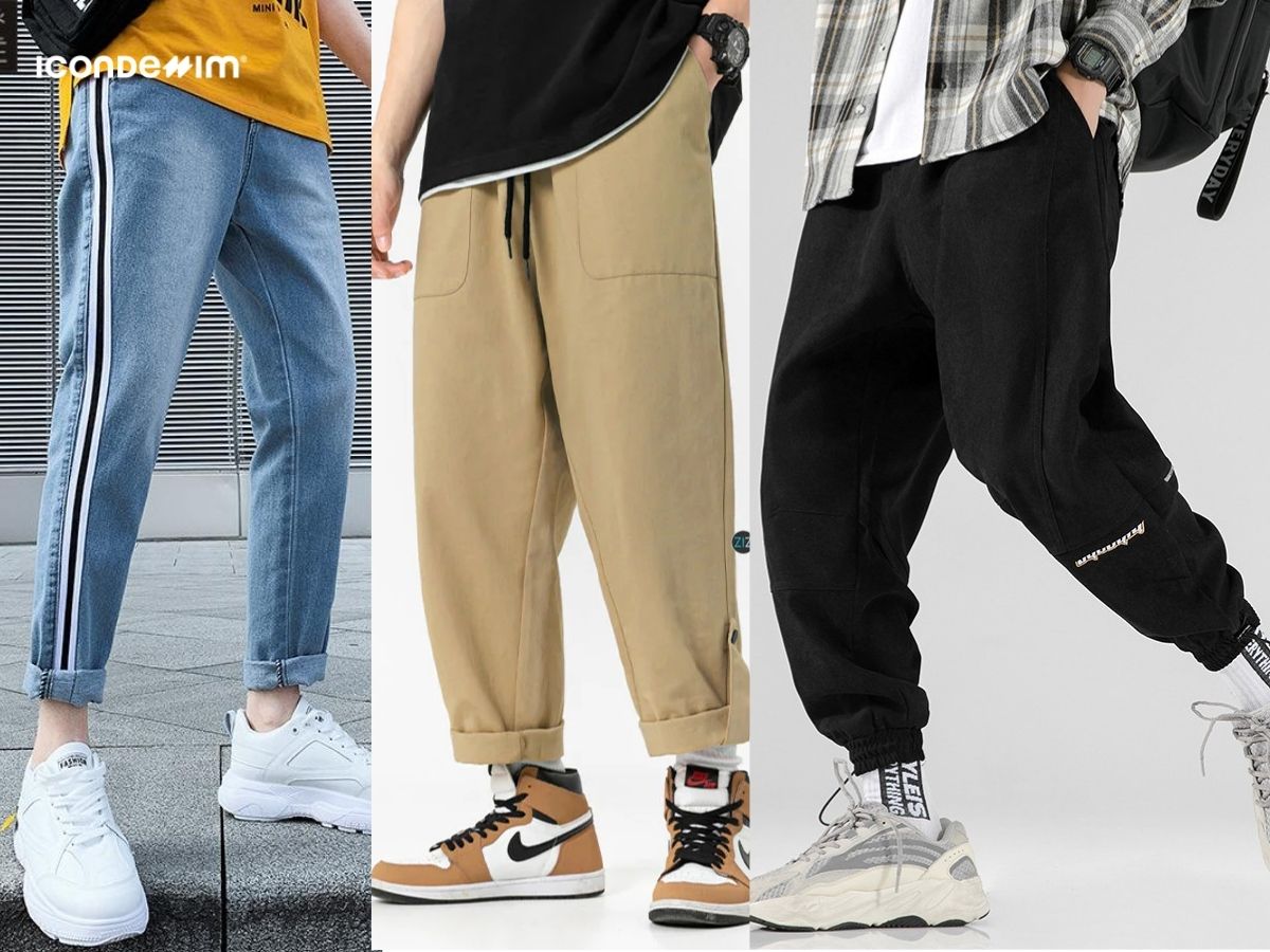 Quần baggy có nhiều mẫu mã phù hợp sở thích của mỗi người