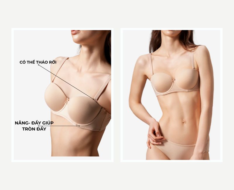 Mặc áo yếm thì mặc áo lót gì vừa tôn dáng vừa không bị lộ?