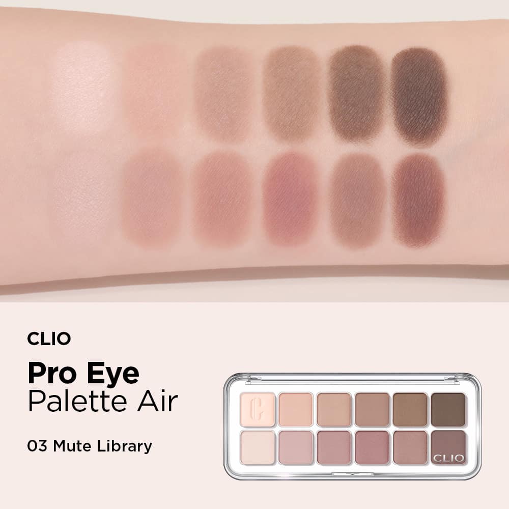 Bảng Mắt CLIO Pro Eye Palette Air 12 Ô