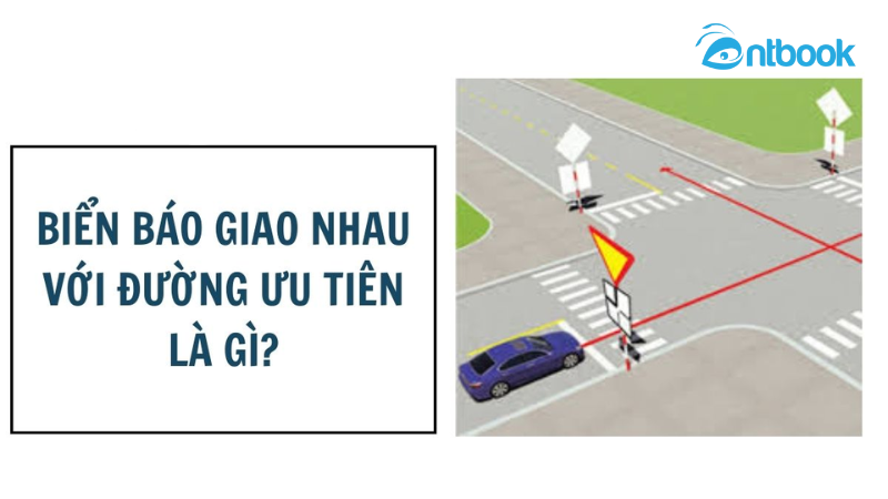 Biển nào báo hiệu giao nhau với đường ưu tiên