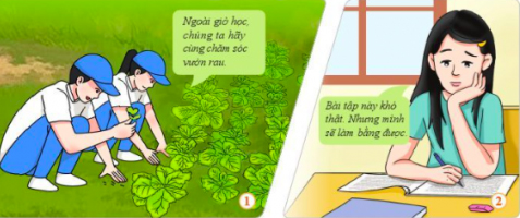 Biểu hiện của siêng năng, kiên trì trong học tập: tranh thủ thời gian học tập mọi lúc, mọi nơi