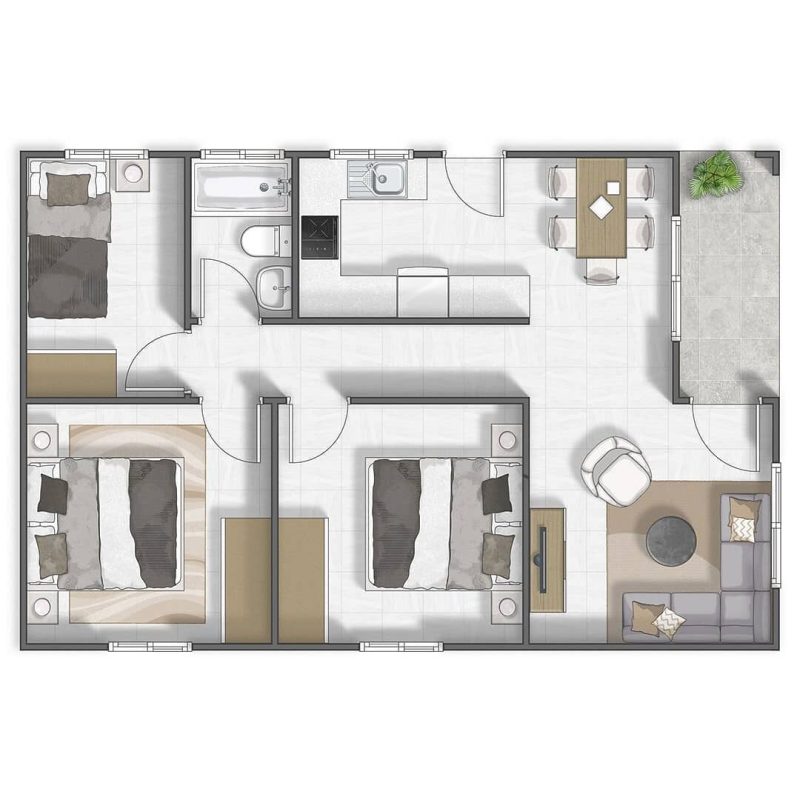 Quy trình lập bản vẽ nội thất nhà – một số lưu ý