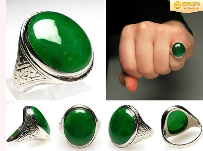 Jadeite - Ngọc bích mệnh danh là viên đá của hoàng gia.