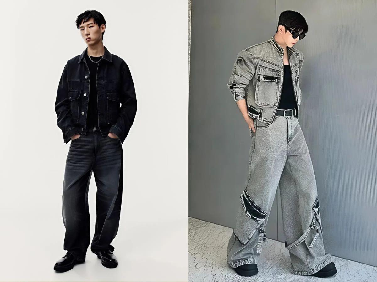 Phong cách năng động và mới lạ với áo phông và khoác kaki