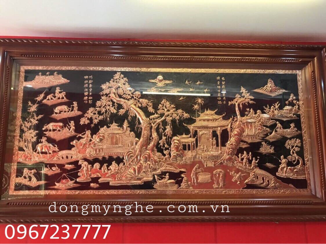 Tranh đồng quê 8