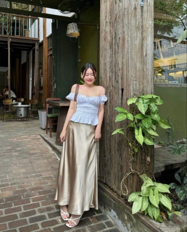 Học cách mix & match chân váy lụa giúp nàng mặc đẹp mọi lúc mọi nơi