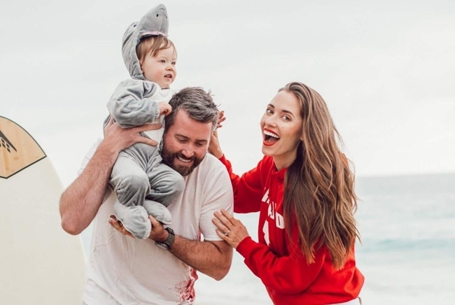 chup anh gia dinh 3 nguoi dep