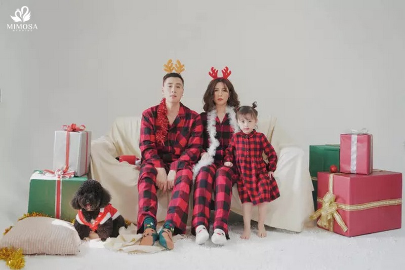 chup anh gia dinh kieu han quoc