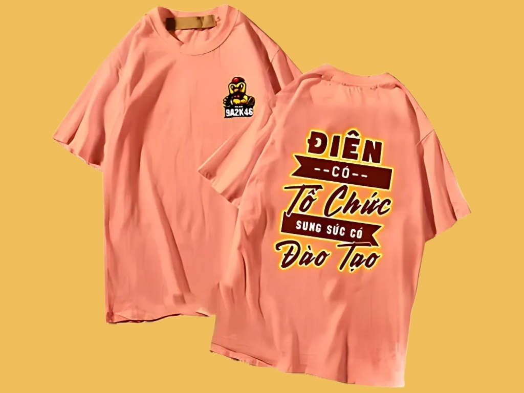 Áo nhóm với slogan bá đạo sẽ giúp tăng thêm độ bựa cho ảnh nhóm