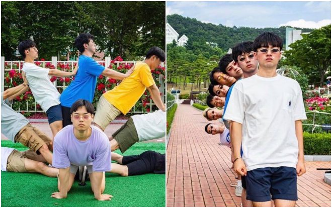 Mới mẻ với 10 cách chụp ảnh nhóm lầy lội cho 8 người