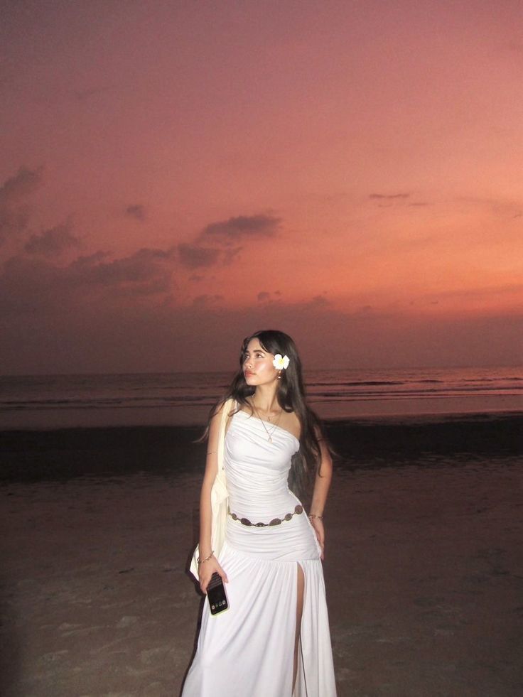 Tạo dáng với váy xếp tầng giúp ảnh thêm chiều sâu