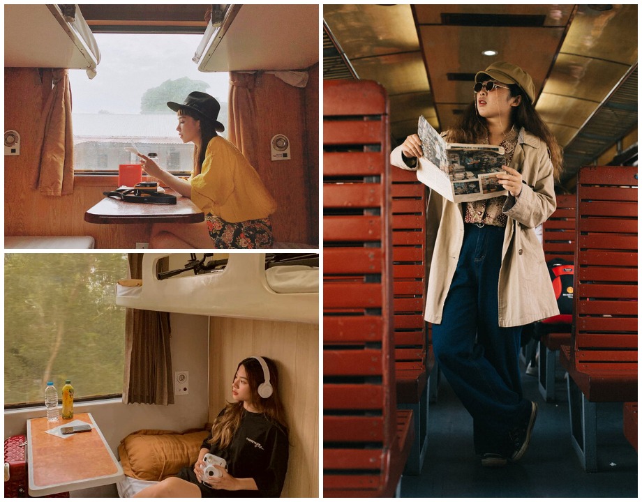 Cách chụp ảnh trên tàu hỏa