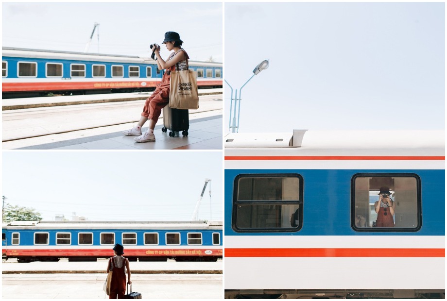 Cách chụp ảnh trên tàu hỏa