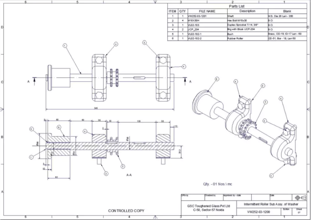 Cách đọc bản vẽ chi tiết