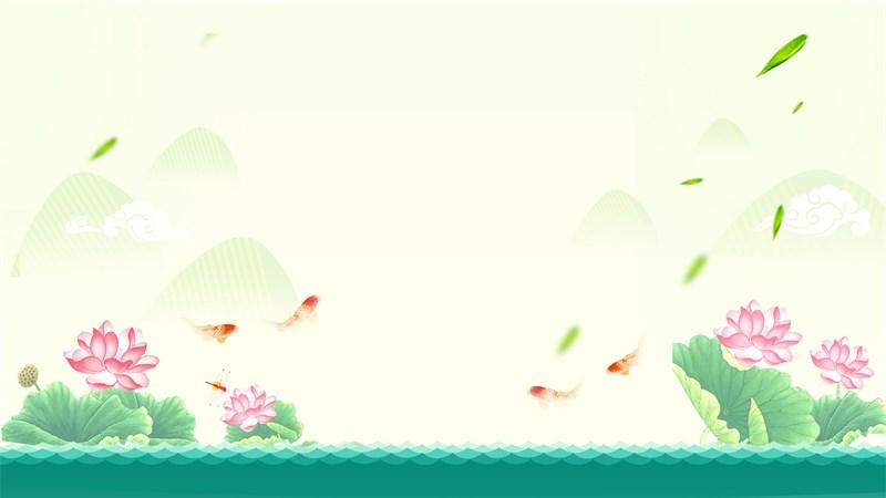 hình nền Powerpoint hoa sen 4