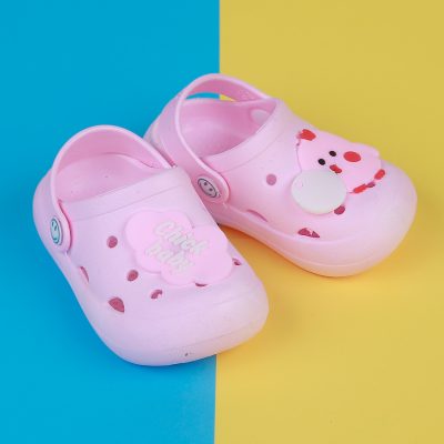 Dép sục KidsPlaza ST-702 hình chú gà (Hồng) cho bé