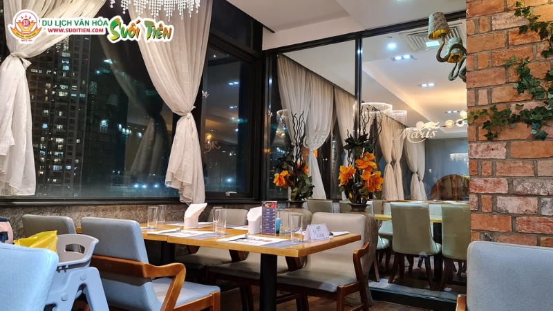 Thưởng thức ẩm thực sang trọng tại D’Maris phù hợp cho các buổi hẹn hò (Nguồn: Sưu Tầm)