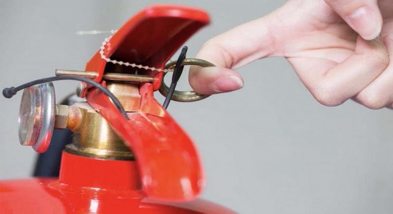 Một lưu ý khi sử dụng bình chữa cháy