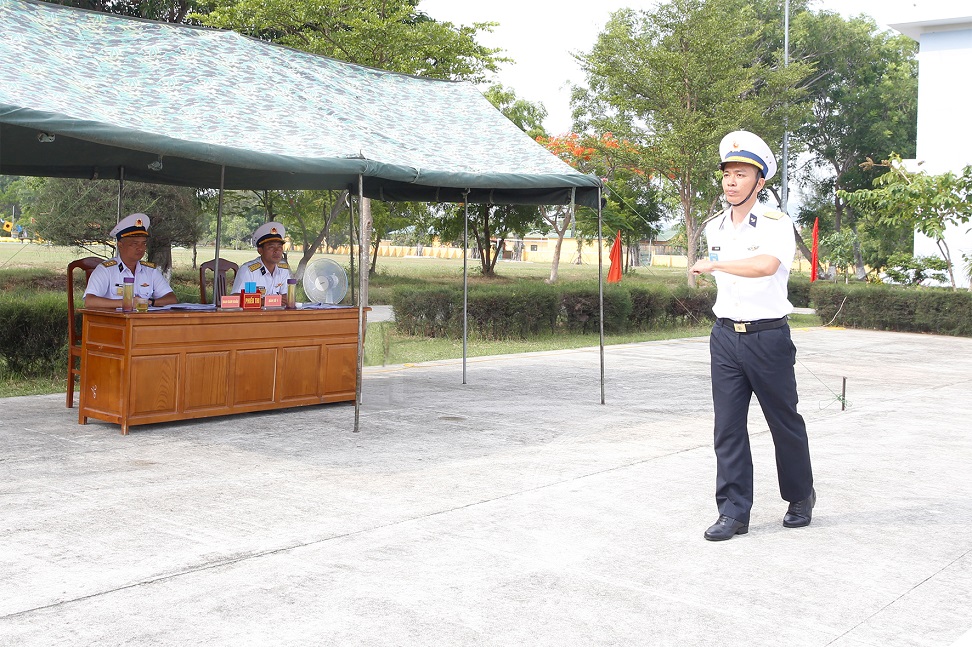 Quân chủng Hải quân: Bế mạc Hội thi cán bộ huấn luyện điều lệnh giỏi năm 2022