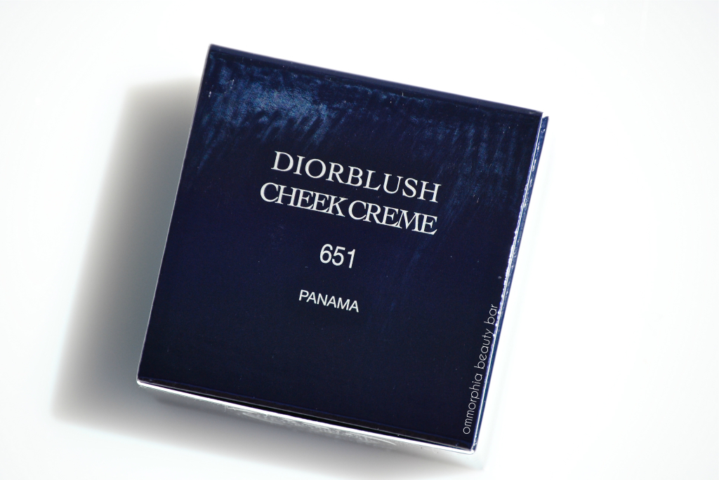 Dior Panama product label
