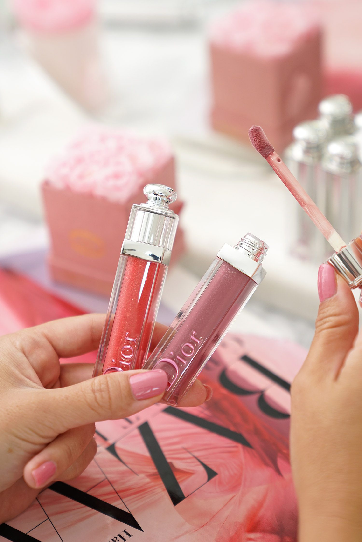 Dior Addict Stellar Gloss swatches