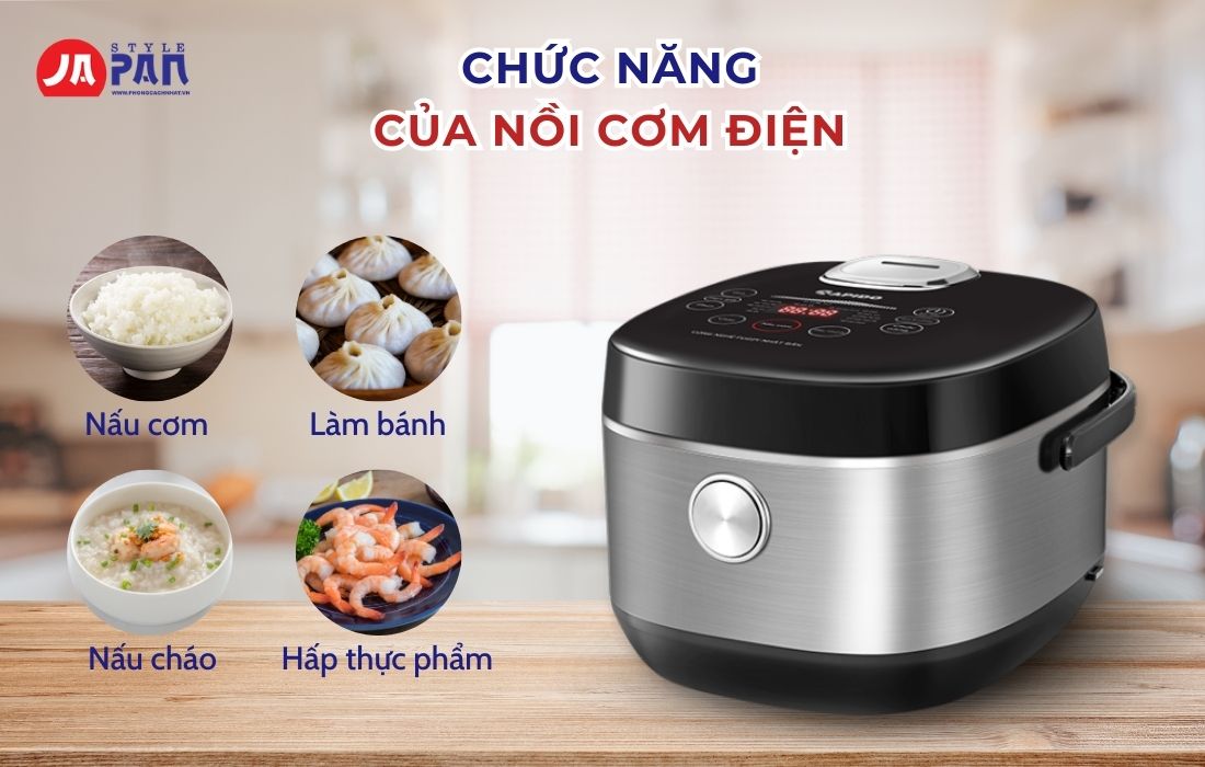 Nồi Cơm Điện Có Mấy Bộ Phận Chính? Nguyên Lý Làm Việc Của Nồi Cơm Điện