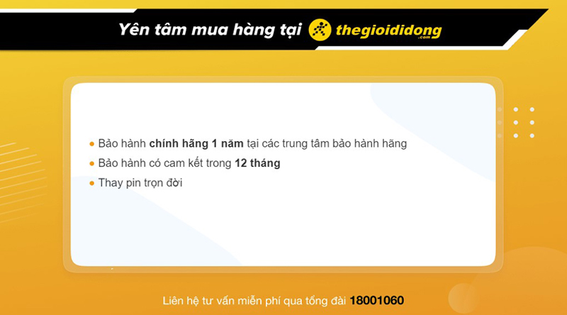 Chính sách bảo hành mới nhất