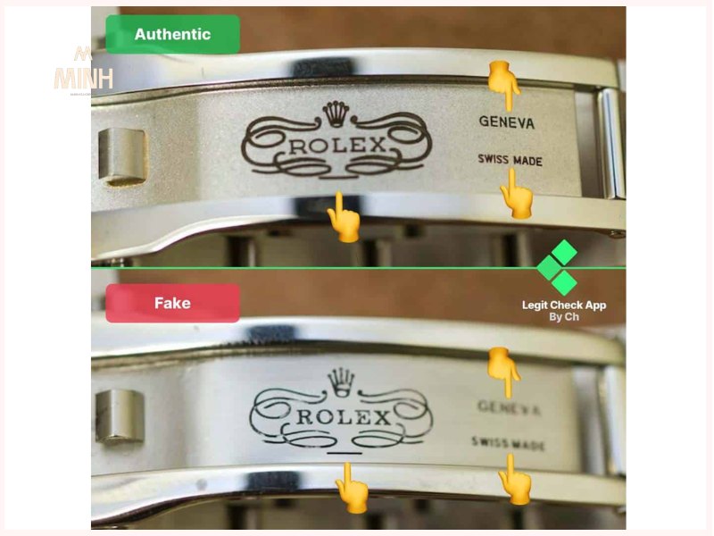  Kiểm tra dấu hiệu khắc, dập trên núm vặn, vỏ và dây