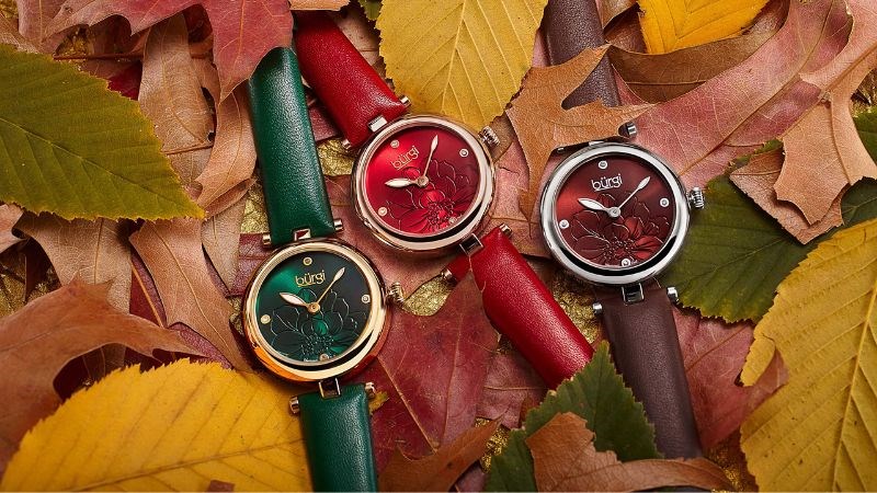 Đồng hồ Burgi thích hợp cho những người phụ nữ yêu thích sự nhẹ nhàng