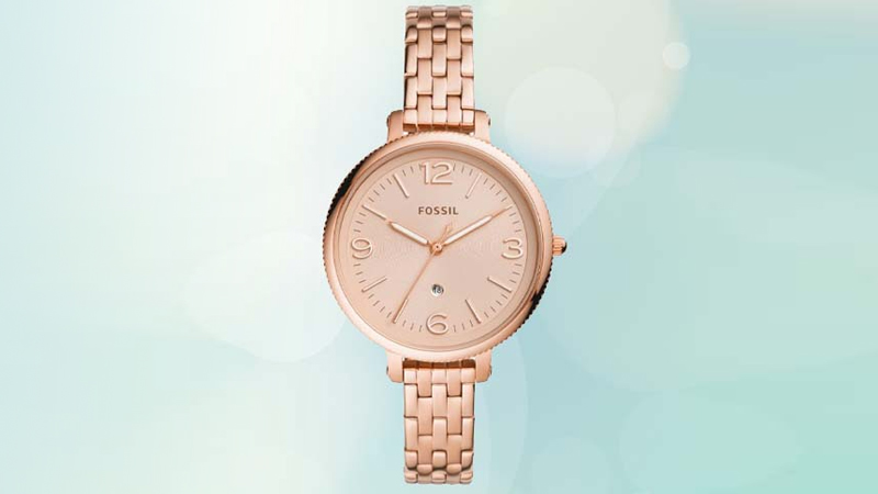 Mặt đồng hồ bằng kính khoáng cứng cáp, trong suốt, dễ dàng xem thời gian