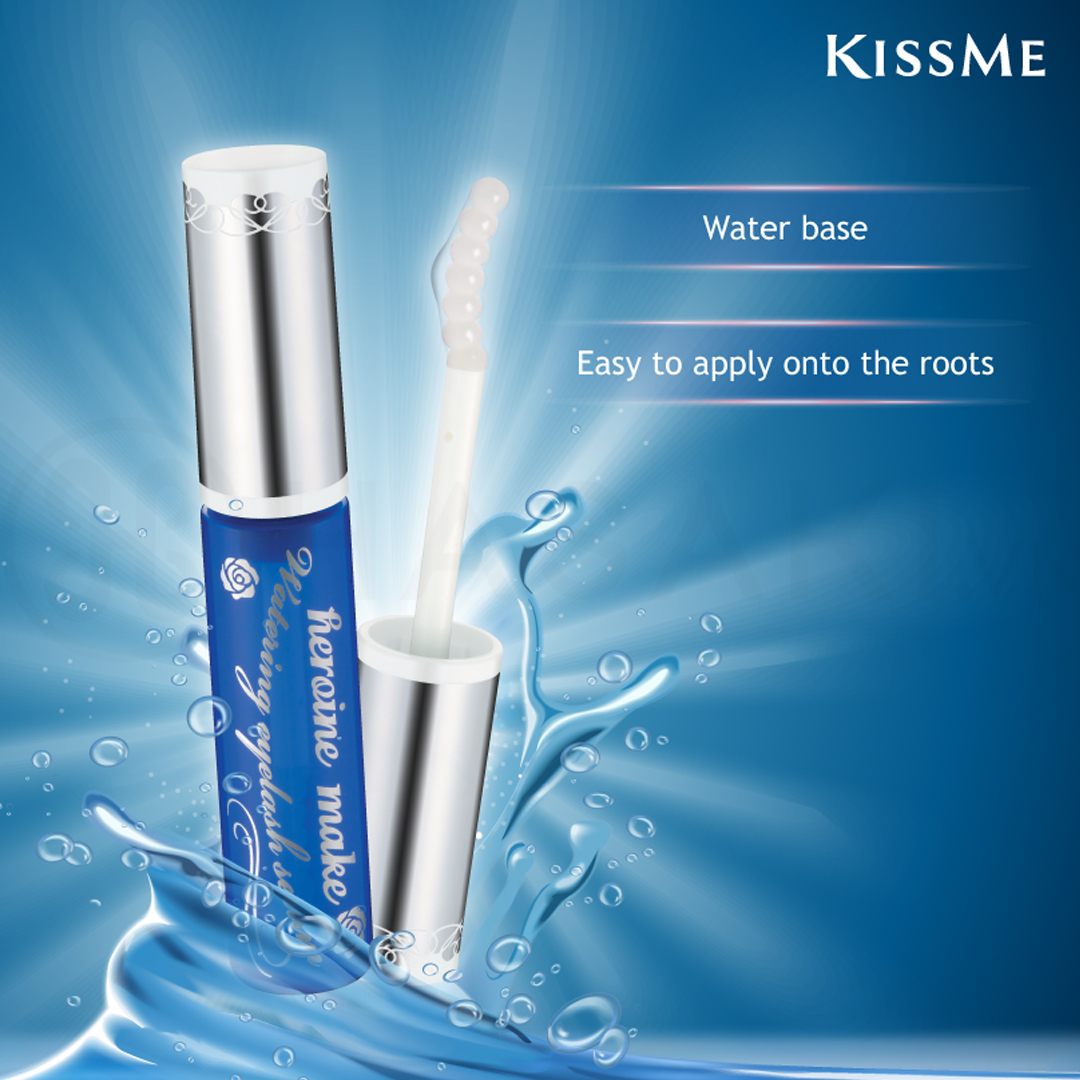 Tinh Chất Dưỡng Mi Kissme Cấp Nước, Làm Cong Và Dài Mi