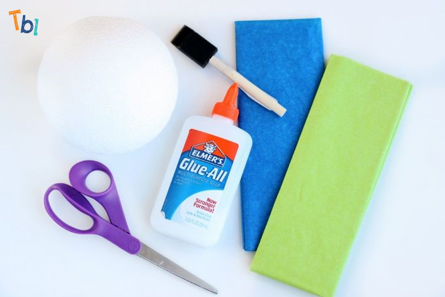 #3 Cách làm quả địa cầu bằng giấy cho trẻ DIY đơn giản nhất