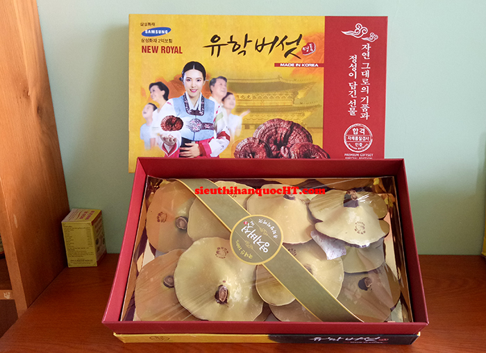nấm linh chi vàng thơm hàn quốc loại 1kg