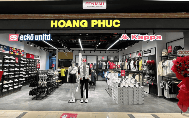 Hoàng Phúc Khai Trương AEON MALL Bình Tân: Săn Giày Kappa, Ecko Unltd Chính Hãng Giá Siêu Tốt!