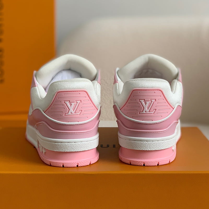 Giày Louis Vuitton Lv Trainer Monogram Pink Best Quality