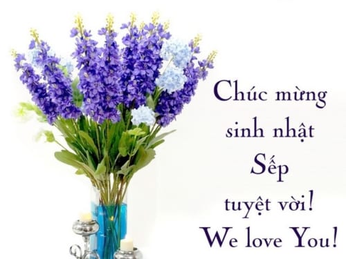 lời chúc mừng sinh nhật sếp