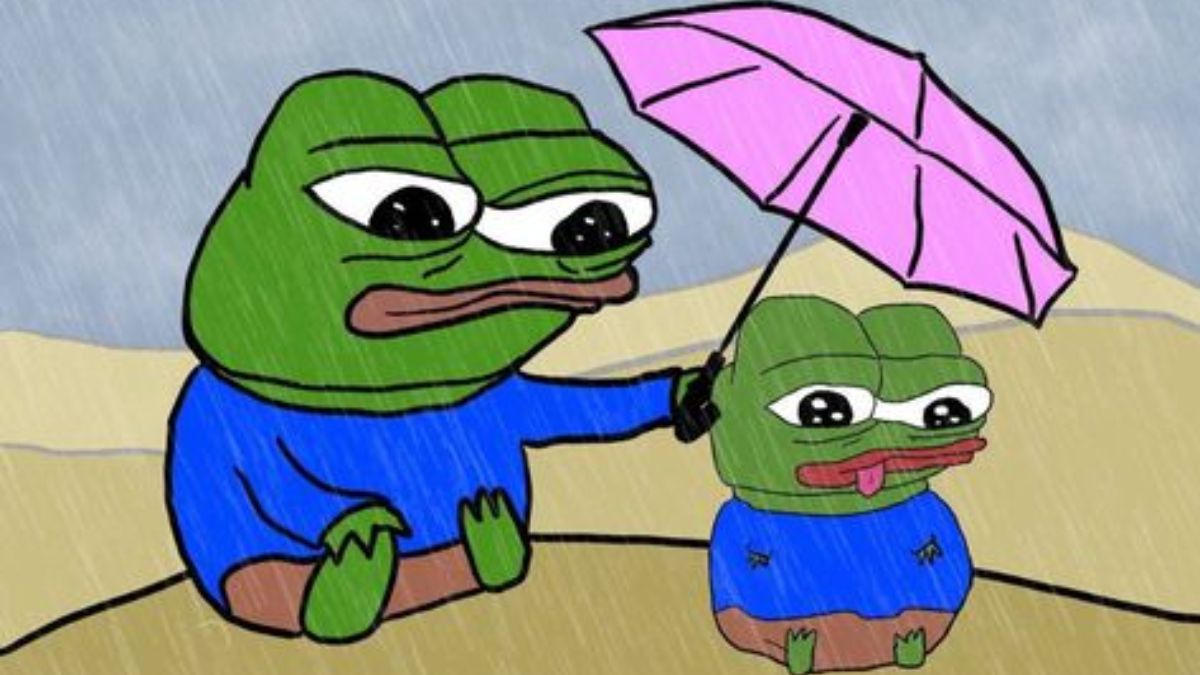 Hình ảnh meme ếch xanh cô đơn lẻ loi