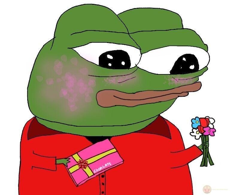 Meme ếch xanh xuất hiện trong vô số bài đăng chế hài hước mỗi ngày