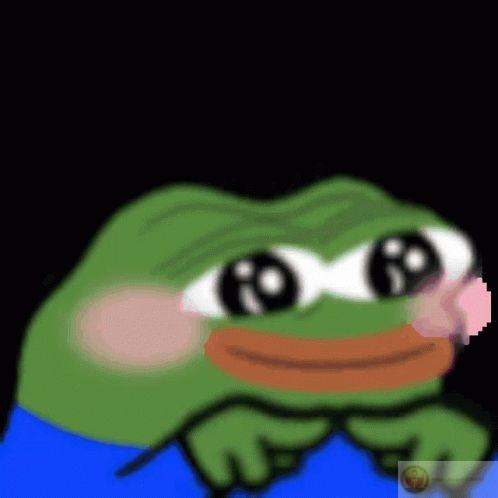 Hình ảnh con ếch xanh cute