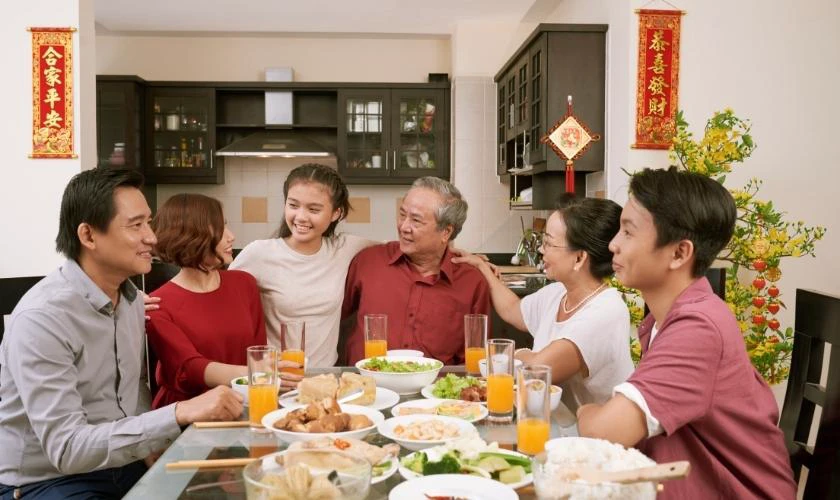 Hình ảnh ngày Gia đình Việt Nam ý nghĩa, tròn đầy, ấm ấp